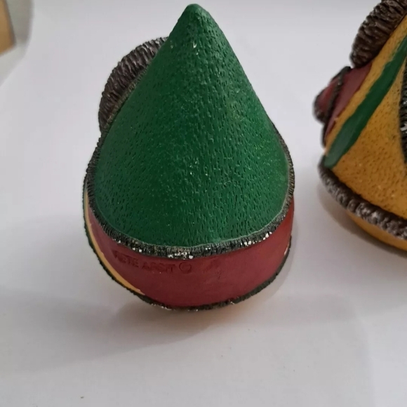 Vintage 1993 Pete Apsit Teardrop Santas 3 Piece Set READ DESCRIPTION - Picture 7 of 14